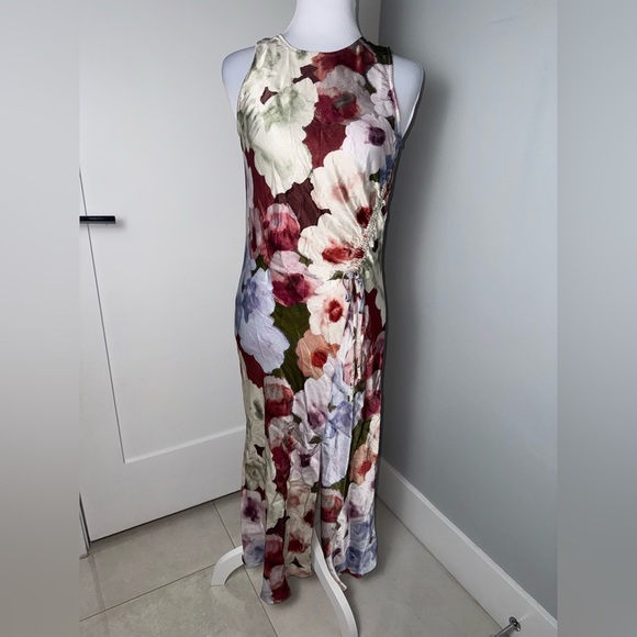 Rails Gabriella Floral Print Midi Dress/Size Small - Picture 4 of 11